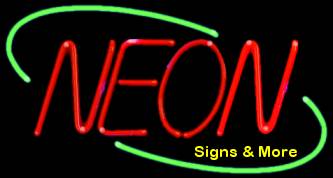 Neon sign